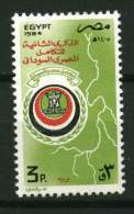 Egypte ** N° 1253 - 2e Ann. De La Signature De La Charte Entre L'Egypte Et Le Soudan - Neufs