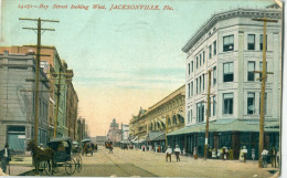 USA / Etats Unis - FL - Florida - Jacksonville : Bay Street Looking West - Jacksonville