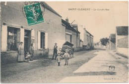 SAINT CLEMENT - La Grande Rue - Pli Coin Supérieur Gauche - Saint Clement