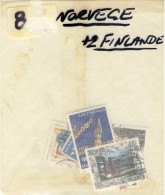 NORVEGE # LOT DE 7 TIMBRES OBLITERES + 2 FINLANDE # - Verzamelingen