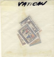 VATICAN # LOT DE 6 TIMBRES OBLITERES # - Colecciones