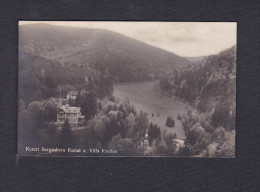 Bad Bergzabern - Kurort Bergzabern Kurtal U. Villa Karcher  ( Carte Photo Carl Herr) - Bad Bergzabern