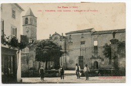 81 -  Vielmur - L'église Et Le Chateau - Vielmur Sur Agout