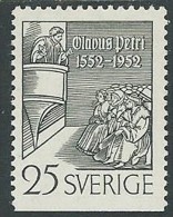 1952 SVEZIA OLIVUS PETRI 25 ORE MH * - ZX7.9 - Nuovi