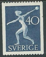 1953 SVEZIA ATLETICA SVEDESE 40 ORE LANCIO MH * - ZX7.9 - Unused Stamps