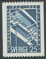 1953 SVEZIA SERVIZIO TELEGRAFICO 25 ORE MH * - ZX7.9 - Unused Stamps