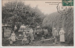 03- Allier _ Thémes - Le Soir à La Ferme (enfants Animaux ) Scènes Champètre - Montlucon