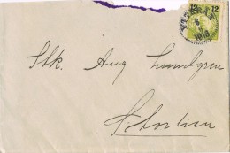 15927. Carta YTTERAN (Suecia) Sverige 1918 - Briefe U. Dokumente