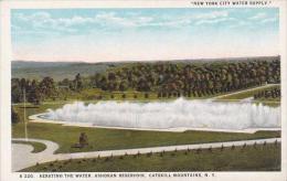 New York Catskill Mountain Aerating The Water Ashokan Reservoir - Catskills