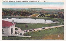 New York Catskill Mountain Aerating The Water Ashokan Reservoir - Catskills