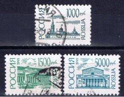 R+ Russland 1995 Mi 414 419 421 Gebäude - Used Stamps