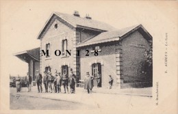 ACHEUX EN AMIENOIS (80) LA GARE- EDIT H.BOUCHET - Acheux En Amienois