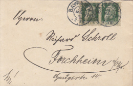 BAVARIA, PRINCE LUITPOLD, STAMPS ON COVER, 1911, GERMANY - Cartas & Documentos