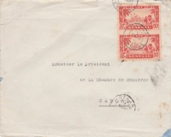 SENEGAL  Yvert  125 X 2 Paire Verticale Sur Lettre Dakar - Briefe U. Dokumente