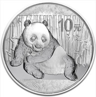 CHINE 10 Yuan Argent 1 Once Panda 2015 - China