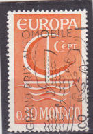 MONACO    1966  Y.T. N° 698  Oblitéré - Usados