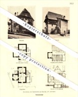 Photographien / Ansichten , 1920 , Beromünster , Altishofen , Prospekt , Architektur , Fotos !!! - Beromünster