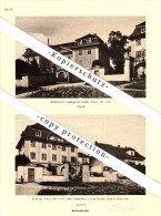 Photographien / Ansichten , 1920 , Beromünster , Kustorei , Prospekt , Architektur , Fotos !!! - Beromünster