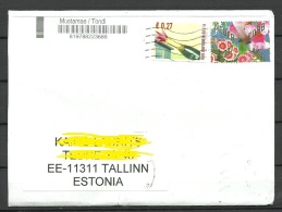 NEDERLAND Niederlande 2015 Letter To Estonia Estland - Lettres & Documents