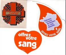 AUTOCOLLANTS  Offrez Votre Sang - Stickers