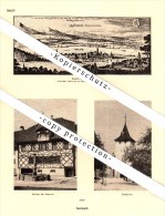 Photographien / Ansichten , 1920 , Sempach , Sursee , Prospekt , Architektur , Fotos !!! - Sempach