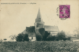 86 SCORBE CLAIRVAUX / L'Eglise / - Scorbe Clairvaux