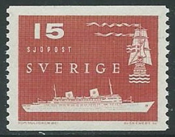 1958 SVEZIA COLLEGAMENTI POSTALI MARITTIMI 15 ORE MNH ** - ZX8.2 - Nuevos