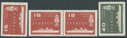 1958 SVEZIA COLLEGAMENTI POSTALI MARITTIMI MNH ** - ZX8.4 - Unused Stamps