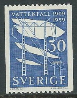 1959 SVEZIA ENERGIA ELETTRICA 30 ORE MNH ** - ZX8.5 - Unused Stamps