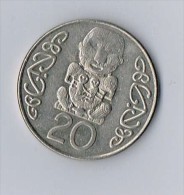 20 Cents - Elizabeth II  - New Zealand - Otros – Oceanía