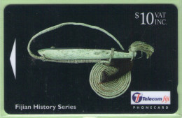 Fiji - 1998 Artifacts - $10 Trolling Lure - FIJ-117 - VFU - Fiji