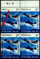 AIRCRAFTS-INDIAN NAVY AIR SQUADRON 300-BLOCK OF 4-INDIA-2010-MNH-B6-450 - Unused Stamps