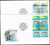 2002. See-research. 2 Ex. 4-Block. FDC 25.9.2002. (Michel: 1316-1317) - JF181268 - Storia Postale