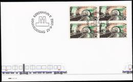 2002. Metro 4-Block. FDC 25.9.2002. (Michel: 1320) - JF181273 - Briefe U. Dokumente