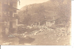 BOZEL   16 JUILLET 1904    Carte Photo Apres La Catastrophe - Bozel
