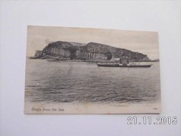 Staffa From The Sea. (26 - 8 - 1907) - Bute