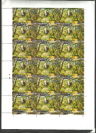 INDIA, 2015 TWO, FULL SHEETS, SET 2 V,  Centenary Of Zoological Survey Of India, Elephant, Tiger, Deer,(2 Scans) MNH(**) - Unused Stamps