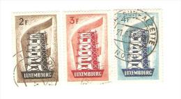 Stamps - Luxembourg, 555-557 - Autres & Non Classés