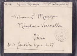 Guerre 1914-1918 - Lettre - Guerre De 1914-18