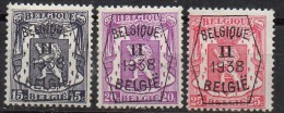 PIA - BEL - 1938 : Leone  Preannullato  II - 1938 - (UN  1B) - Typo Precancels 1936-51 (Small Seal Of The State)