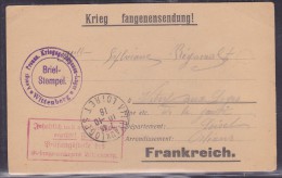 Guerre 1914-1918 - Lettre - 1. Weltkrieg 1914-1918