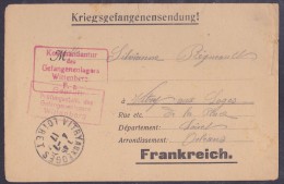 Guerre 1914-1918 - Lettre - 1. Weltkrieg 1914-1918