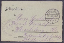 Guerre 1914-1918 - Lettre - WW I