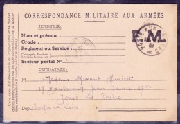 Guerre 1939-1945 - Lettre - Guerre De 1939-45