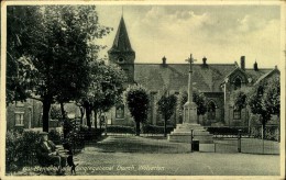 N°185  PPP 347  WAR MEMORIAL AND CONGREGATIONAL CHURCH WOLVERTON - Buckinghamshire