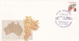 Australia 1973 A.I.M. Hospital Souvenir Cover - Briefe U. Dokumente