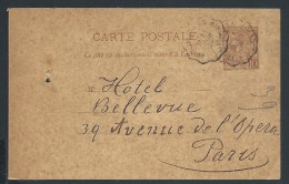 MONACO - Entier Postal Pour Paris En 1893 - A Voir - Lot P13948 - Ganzsachen