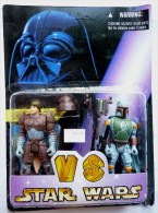 RARE CURIOSITE BLISTER FIGURINE STAR WARS VS PIRATE 2 Personnages (2) - Power Of The Force