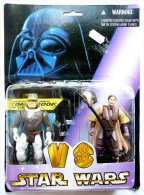 RARE CURIOSITE BLISTER FIGURINE STAR WARS VS PIRATE 2 Personnages (3) - Poder De La Fuerza