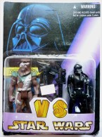 RARE CURIOSITE BLISTER FIGURINE STAR WARS VS PIRATE 2 Personnages (4) - Power Of The Force